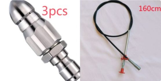 60CM Sewer Dredger Spring Pipe Dredging Tool Household Hair Cleaner Drain Clog Remover Cleaning Tools Household For Kitchen Sink Kitchen Gadgets (Option: Set)